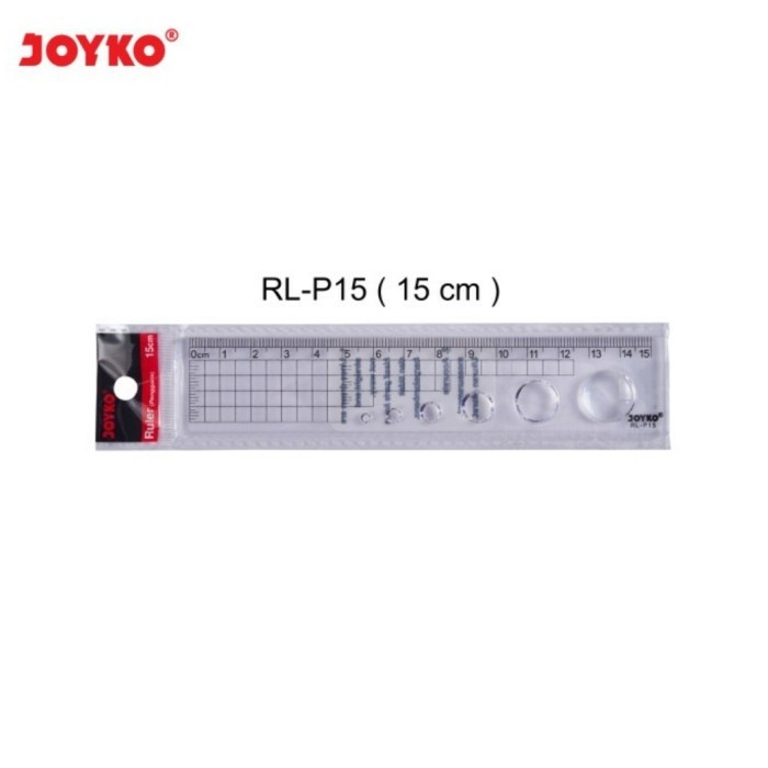 

JOYKO Penggaris Plastik 15cm RL-P15