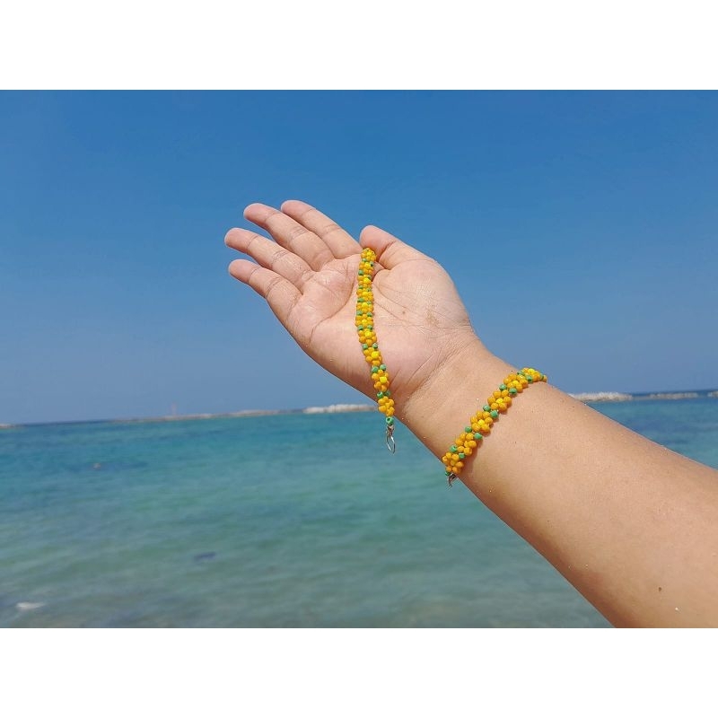 Gerbera Bracelet - Gelang Bunga Gerbera