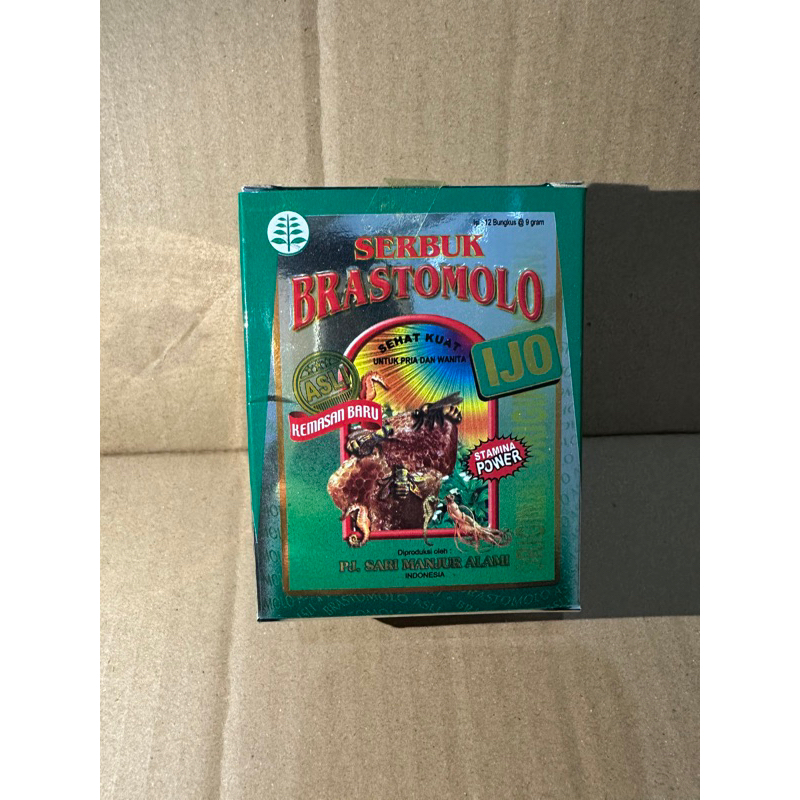 

BRASTOMOLO HIJAU KOTAK ORIGINAL KAPSUL (SERBUK ASAM URAT)