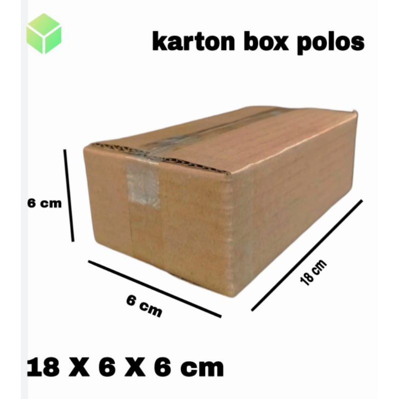 

kardus kecil uk 18x6x6 kardus polos kardus packing