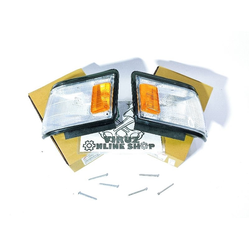 CORNER LAMP LAMPU SEIN SEN DEPAN KIRI ATAU KANAN TOYOTA COROLLA EE80 EE-80 1986