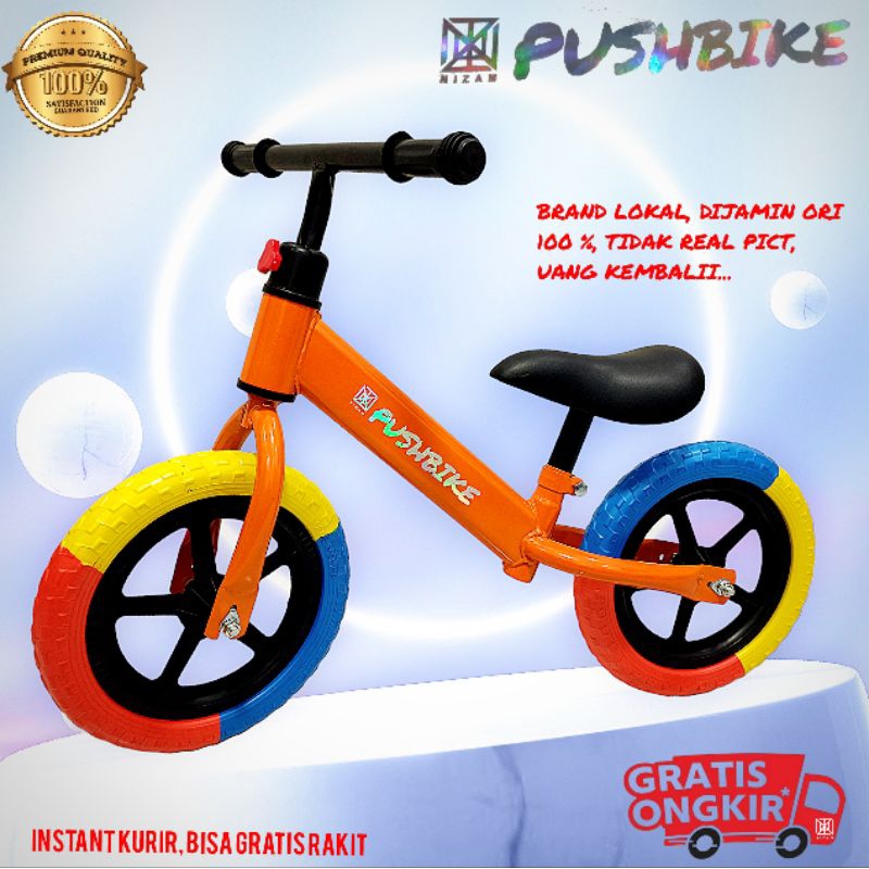 Sepeda Anak Pushbike Balancebike Sepeda Roda Dua sepeda Tanpa Pedal Sepeda Keseimbangan Anak