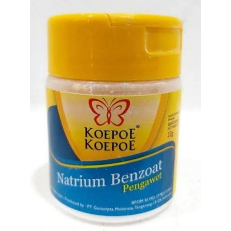 

natrium benzoat pengawet 33gr