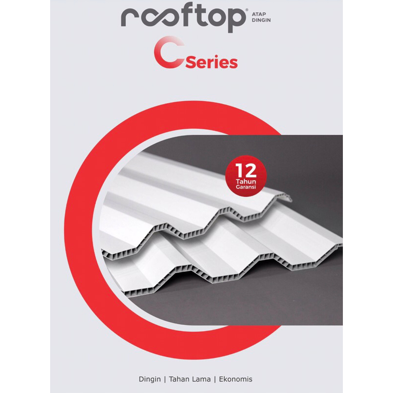 ATAP UPVC TIPE C-SERIES ROOFTOP