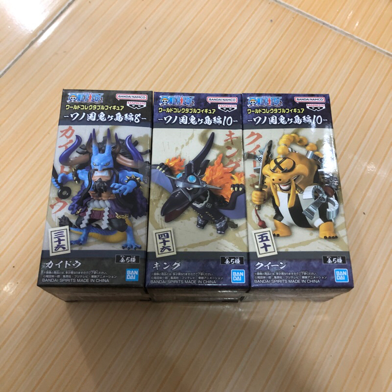 SET WCF BEAST PIRATES KAIDO QUEEN KING