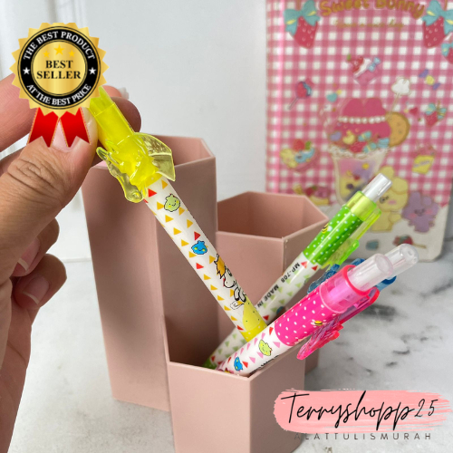 

PENSIL CETEK MEKANIK LOGO UNICORN PCM-1030 TERMURAH MOTIF BENING ALAT TULIS SEKOLAH COD