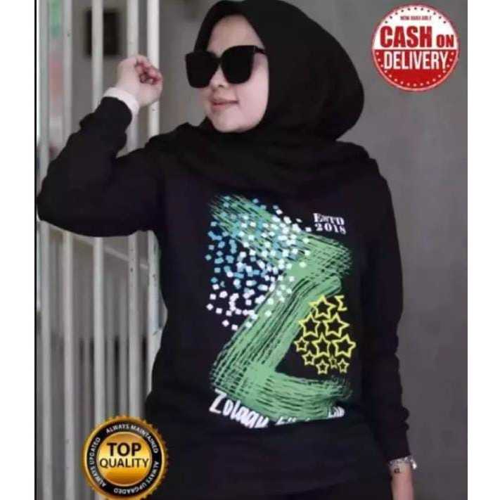 BAJU ZOLAQU BAJU WANITA KAOS LENGAN PANJANG TERBARU //BAJU ATASAN CEWEK TRENDY ZOLAQU ANGEL TERBARU/
