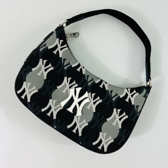 MLB NY Argyle Strap Hobo Bag ORIGINAL