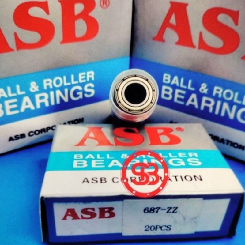 Bearing 687 ZZ ASB