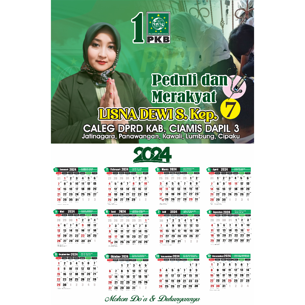 

KALENDER CALEG BAHAN TEBAL KUALITAS BERMUTU BUKAN MURAHAN