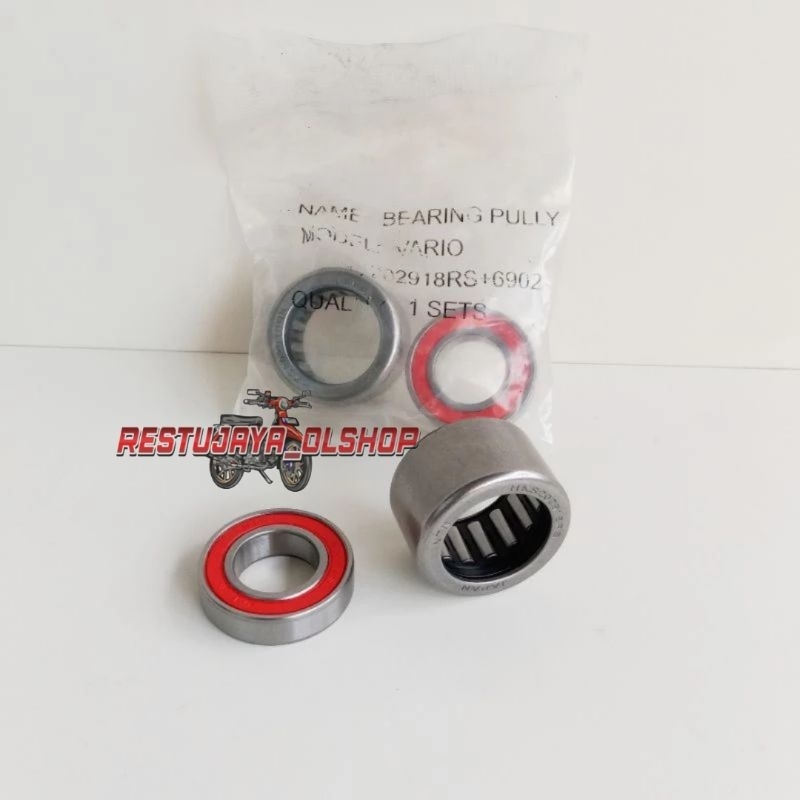 BEARING PULLY VARIO LAKER LAHER PULLY BELAKANG VARIO BEAT VARIO FI BEAT FI SEPASANG BEARING LAHER BA