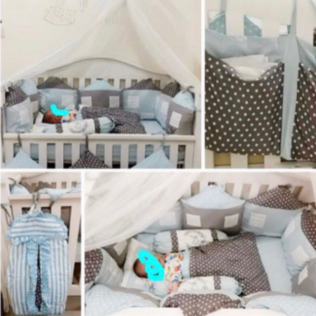 bumper box bayi full katun jepang