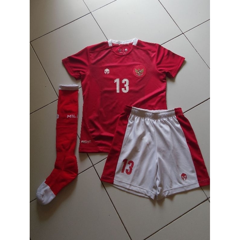 Jersey Timnas Indonesia Home 2020 Original Replica full kits