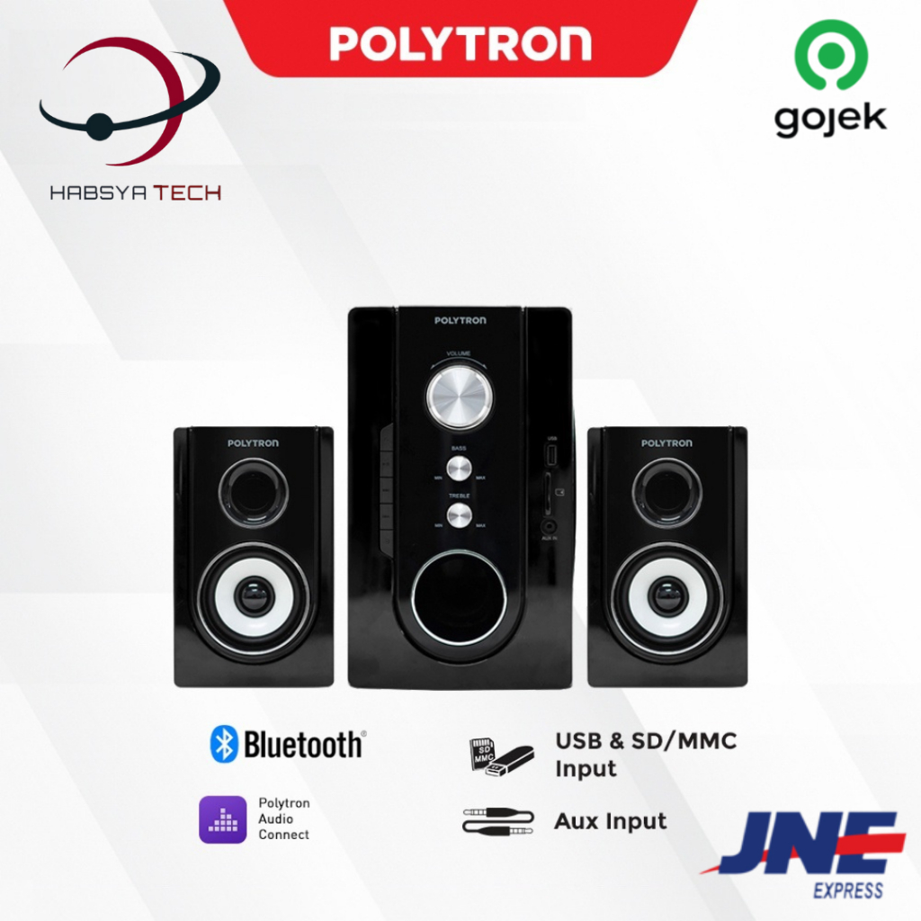 POLYTRON Multimedia Speaker PMA 9320 Bluetooth Radio FM / PMA9320