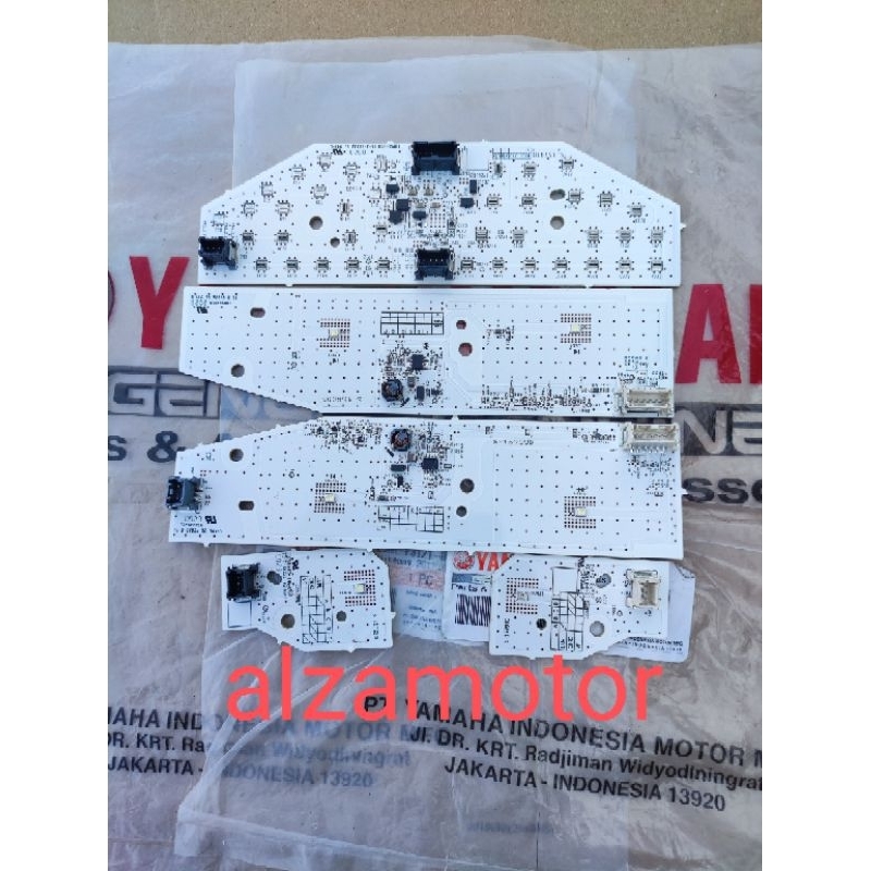 pcb vcb led lampu depan yamaha aerox new 155 original pcb led lampu depan aerox new ori