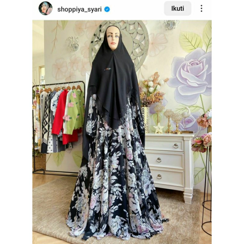 SALE MURAH preloved baru gamis SHOPPIYA SYARI no jawhara syari