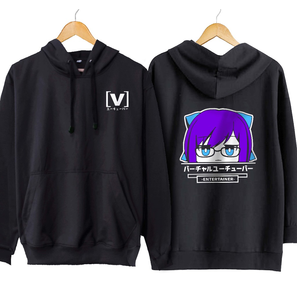Jaket hoodie jumper anime vtuber YUUJIN A / A-CHAN PEEKER - HOLOLIVE JP material cotton fleece