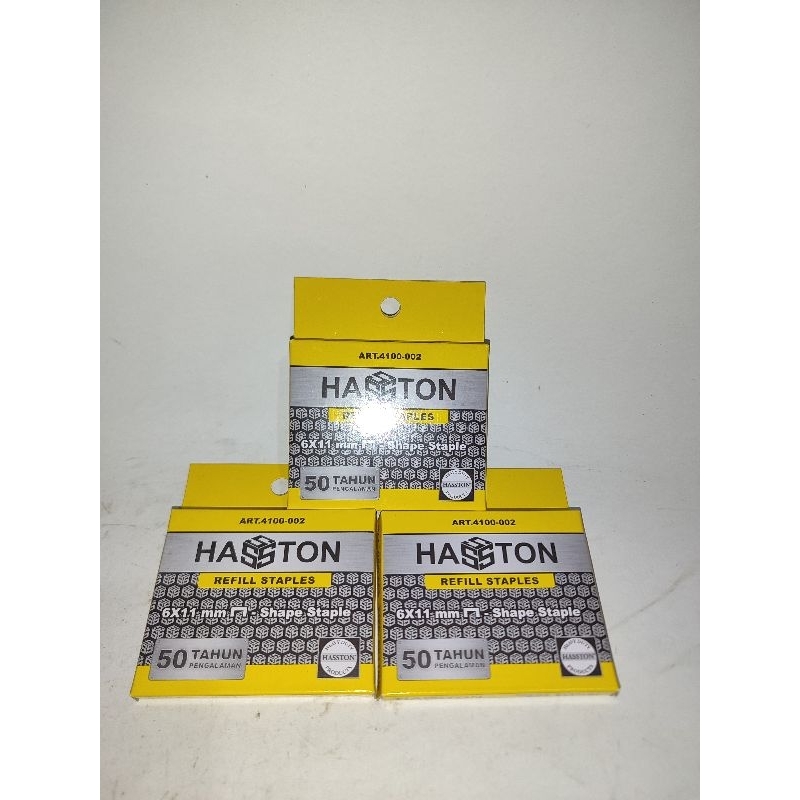 

ANAK HEKTER TEMBAK ISI STAPLES REFILL STAPLES HASTON HASTON 8X11MM 6X11MM