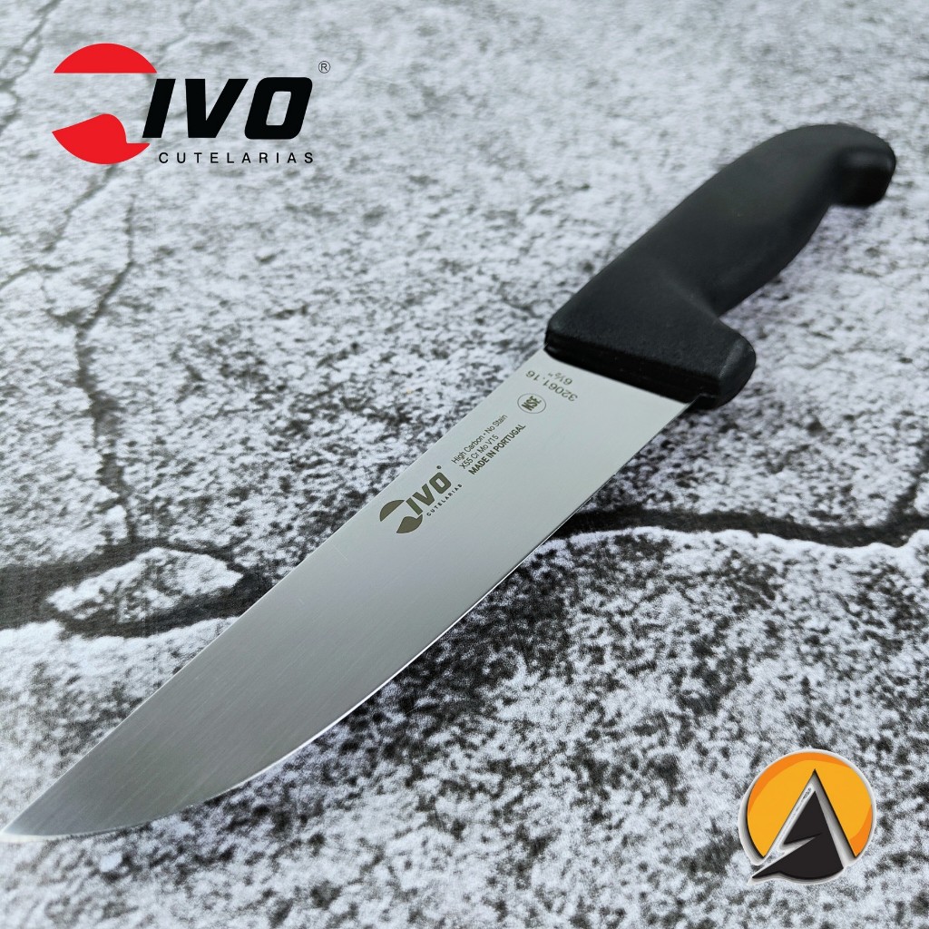 Butcher knife pisau sembelih ivo straight 16 cm original Portugal 32061.16.01