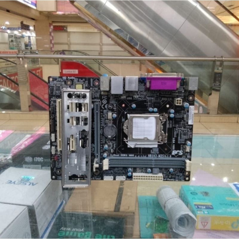 MOTHERBOARD ECS H81 2ND MULUS