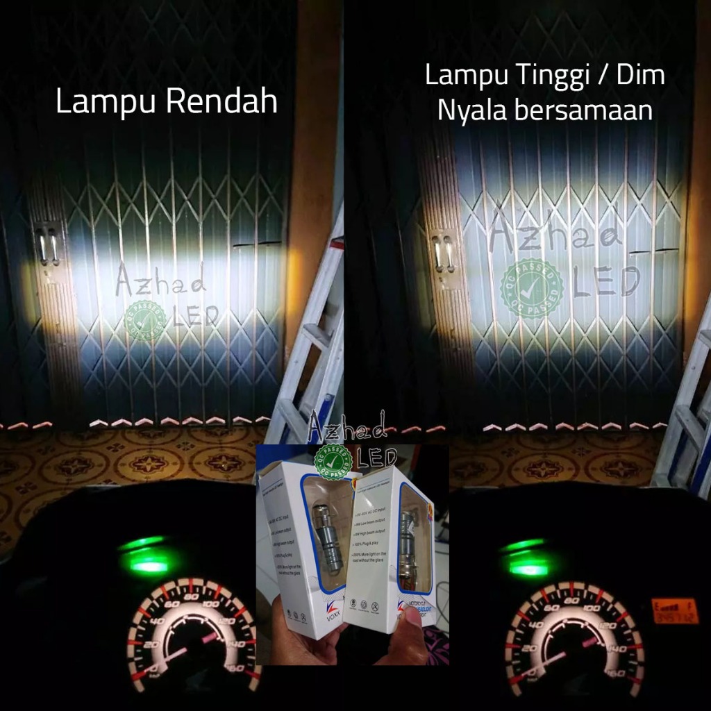 Discount Lampu Motor H6 Led Voxx Pro Biled Laser Ac Dc 16 Watt Terang Fokus Motor Bebek Metik Sinar