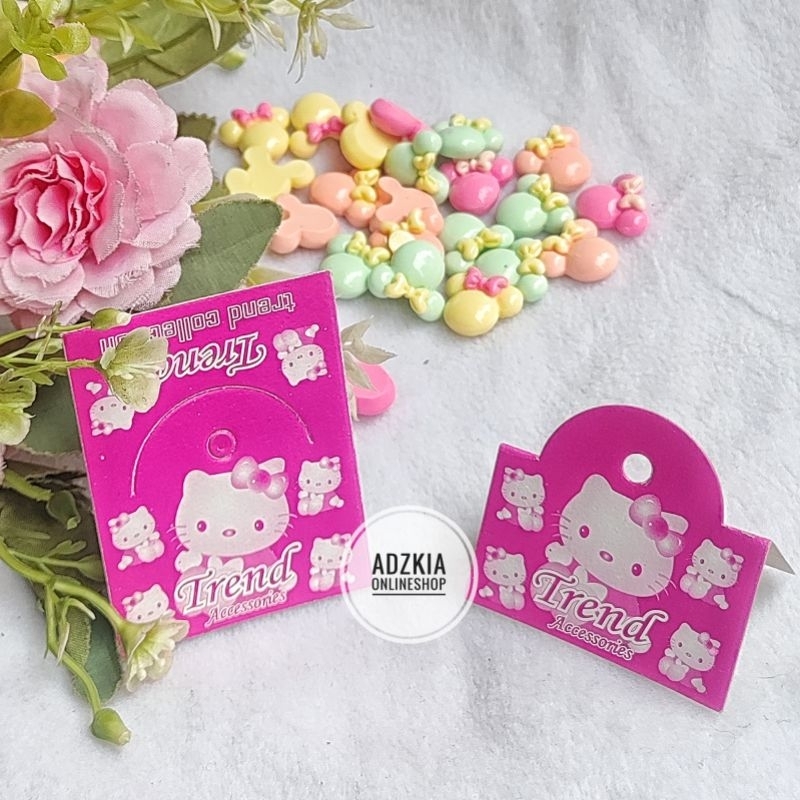 

Hangtag Aksesoris Hello Kitty / Hangtag Gantung / Hangtag Label / Label Aksesoris