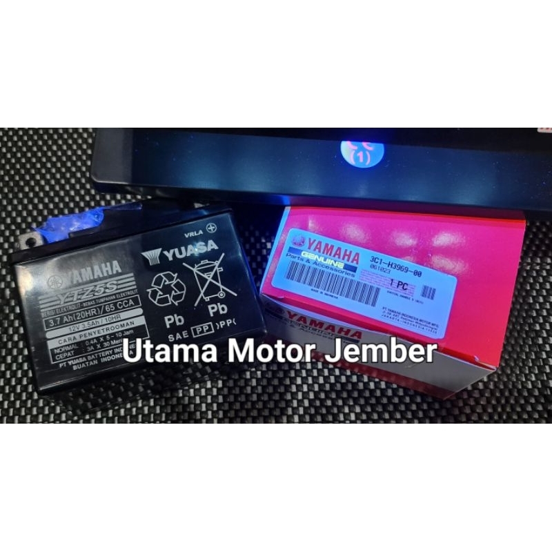 AKI YAMAHA YTZ5S Yuasa YTZ5 Aki Mio Aki Beat YUASA ORIGINAL