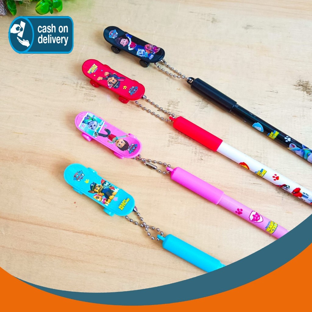 

PULPEN GANTUNGAN SKATEBOARD PAW PATROL ANIMAL DOG CUTE ACTION PEN PENA BOLPEN BOLPOIN ANAK LUCU ALAT TULIS KANTOR SEKOLAH MURAH TERMURAH COD