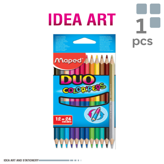 

Pensil Warna Maped Color Peps Duo 12 24 Warna