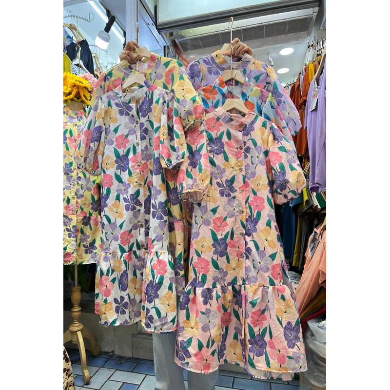 Dress BKK Ori Midi Dress bangkok tunik bangkok