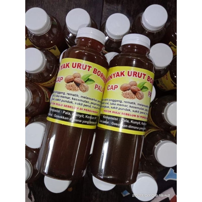 cod minyak urut pala