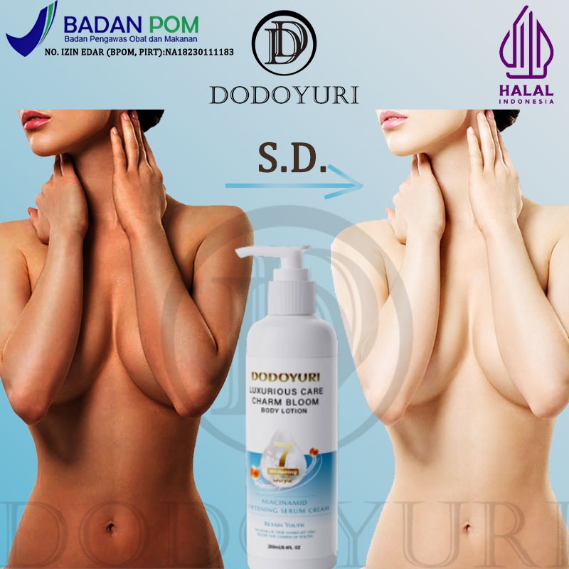 [BPOM] Lotion pemutih badan pemutih badan permanen body lotion pemutih 250ml Whitening body lotion l