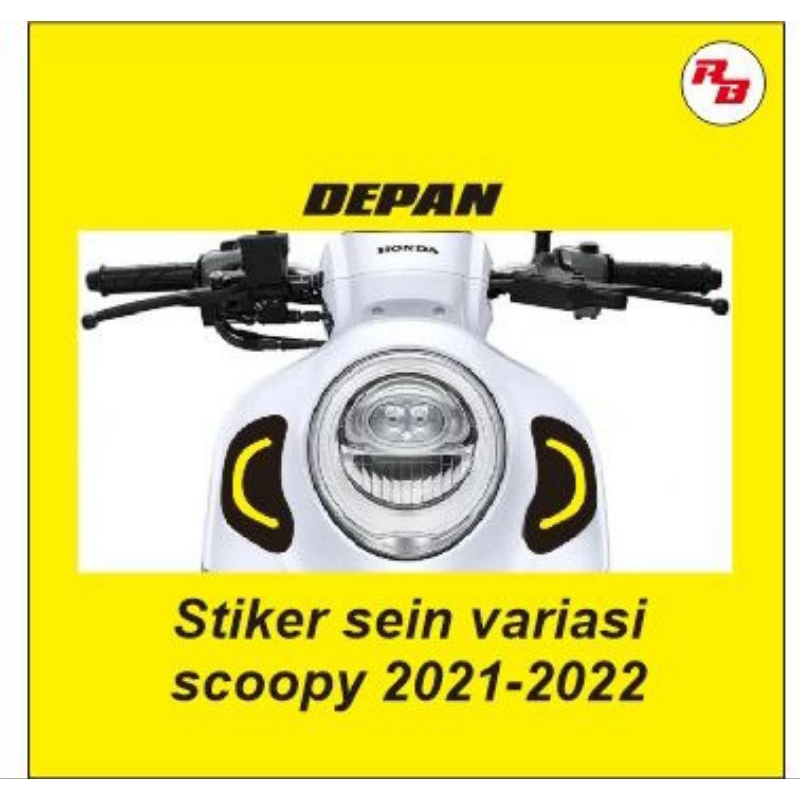 Sein scoopy/Stiker sein scoopy/stiker variasi scoopy 2021-2022