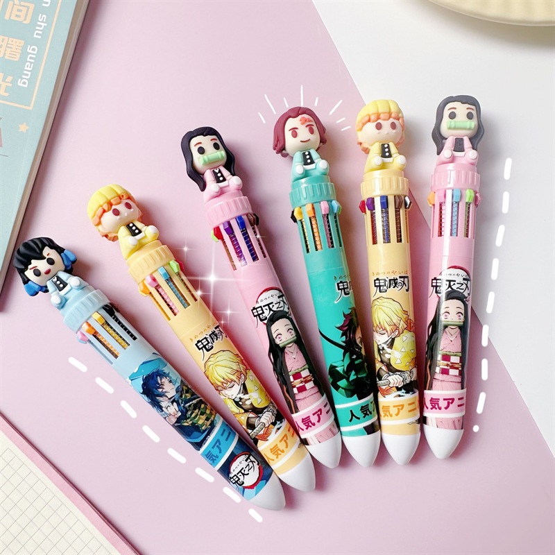 

BEST PULPEN 10 WARNA WARNI KARAKTER BONEKA DEMON SLAYER LUCU / PULPEN MEKANIK 10 WARNA KARAKTER DEMON SLAYER 3D LUCU PGS