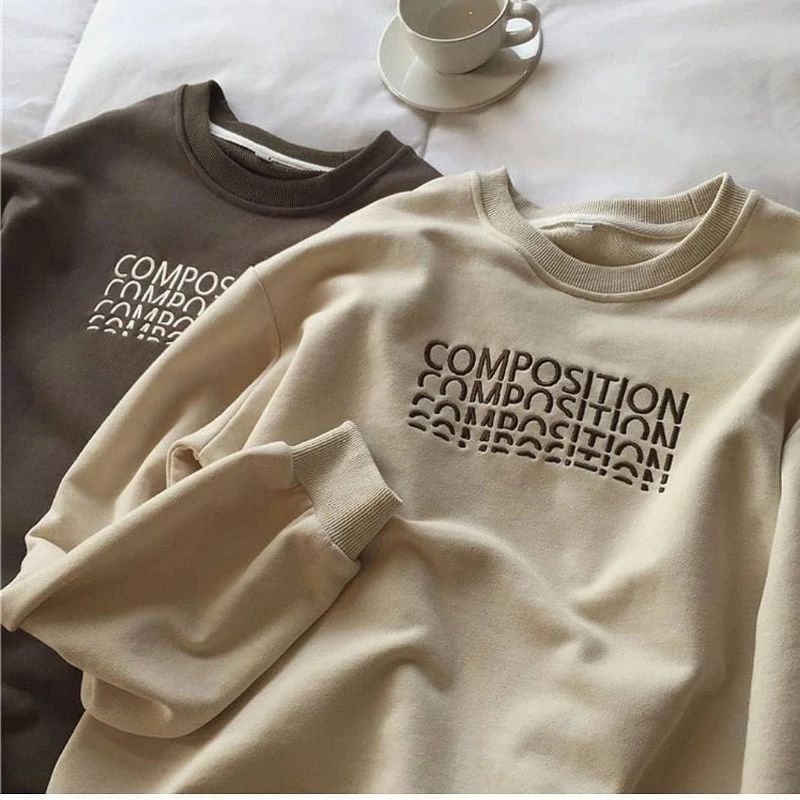 SWEATER COUPLE CEWEK COWOK BAHAN FLEECE PREMIUM JAKET SWITER COMPOSITION MURAH ATASAN KEKINIAN TERBA