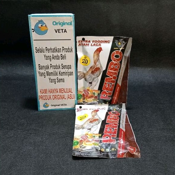 REMBO EXTRA FOODING AYAM LAGA RUBBY PAKHOY SUMBER NUTRISI PROTEIN KALSIUM KESEHATAN AYAM LAGA