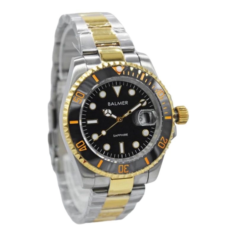 BALMER 7918 Jam tangan Pria Analog saphire Stainless steel Original