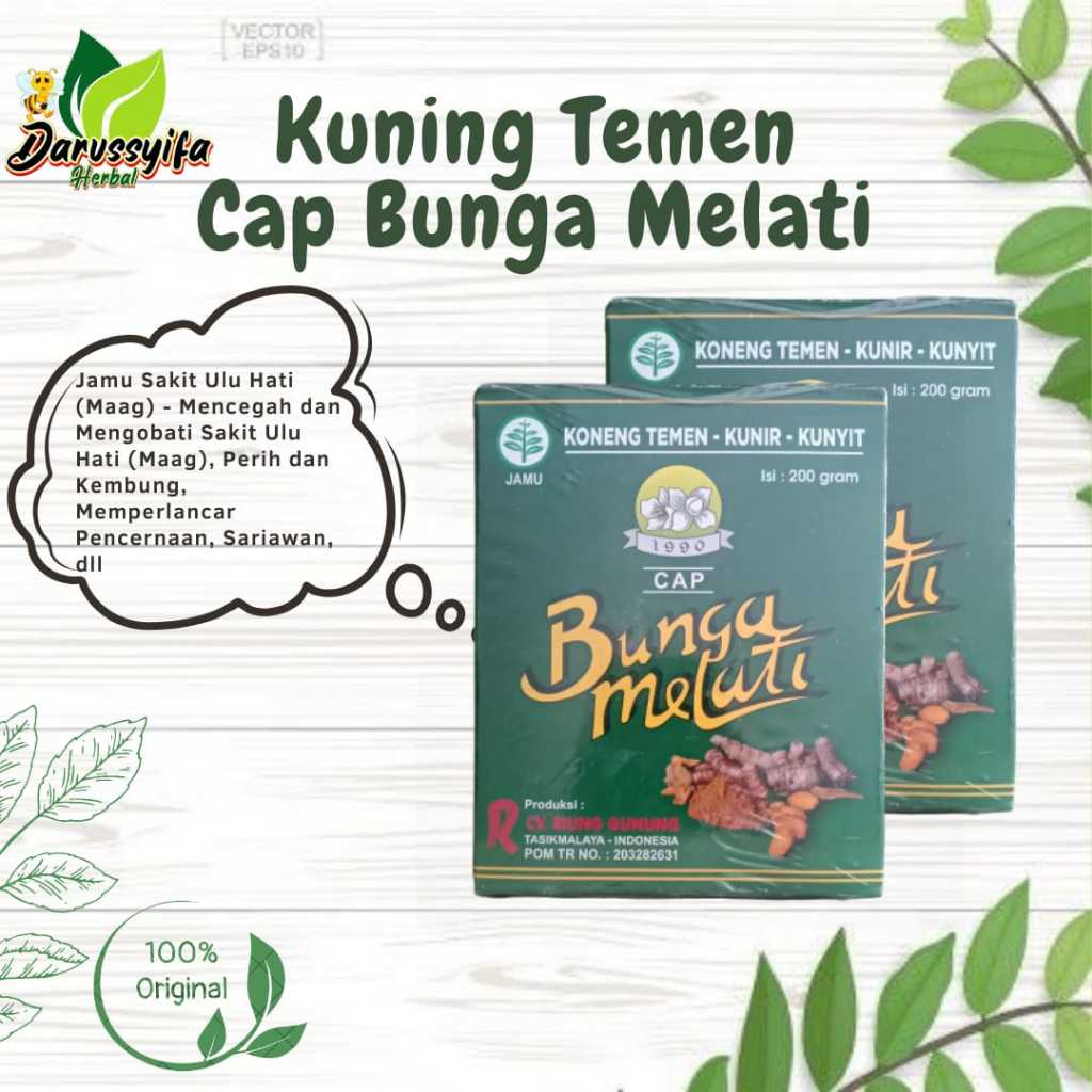 

Jamu Kunyit Koneng Temen cap Bunga Melati