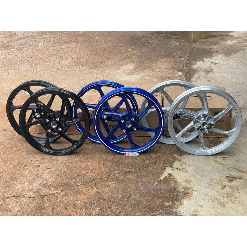 vleg 125zr 125z original-velg yamaha 125zr 125z original asli 125z - velg 125z asli