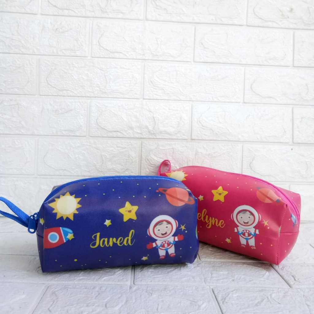 

PROMO SOUVENIR tempat pensil alat tulis pouch pensil karakter bisa custom desain