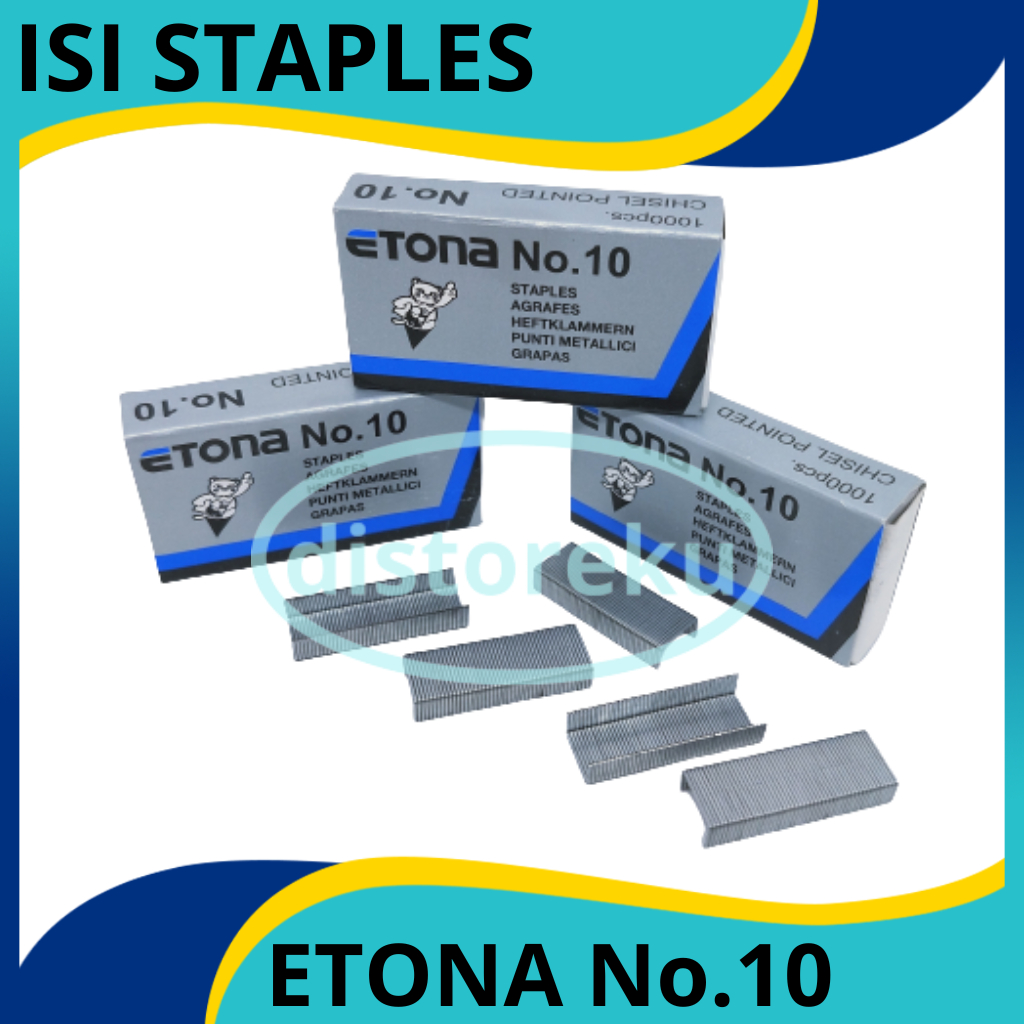 

isi hekter refill stapler isi staples etona no 10
