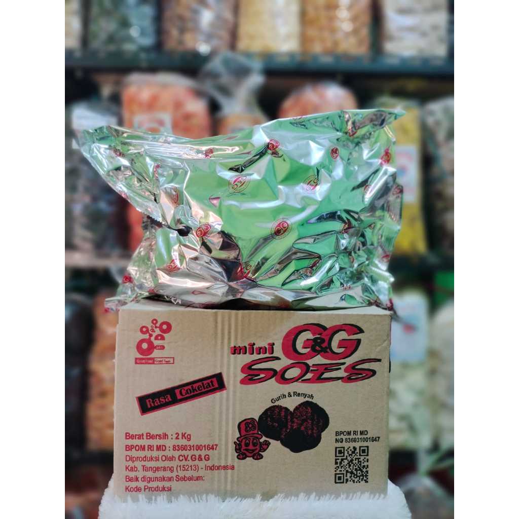 

CEMILAN//1KG KUE SOES GG COKLAT LUMER