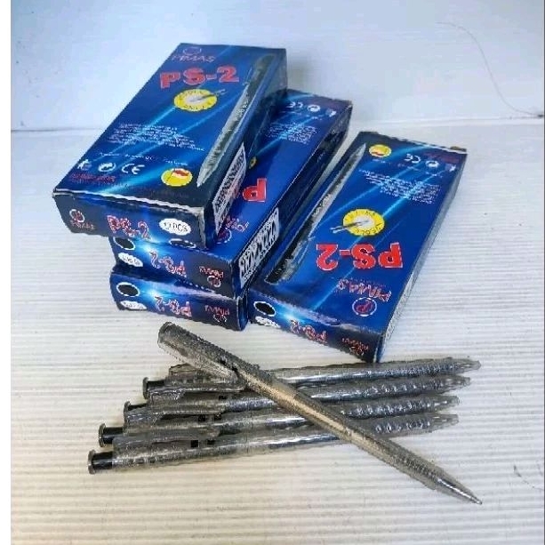 

pulpen/bulpen/ballpoin/pena klik/cetekan PIMAS PS-2 (1 lusin/12pcs)