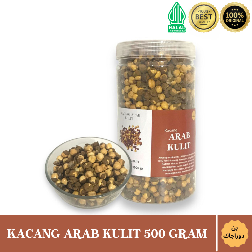 

Kacang Arab Kulit Panggang Original Premium 500 Gram