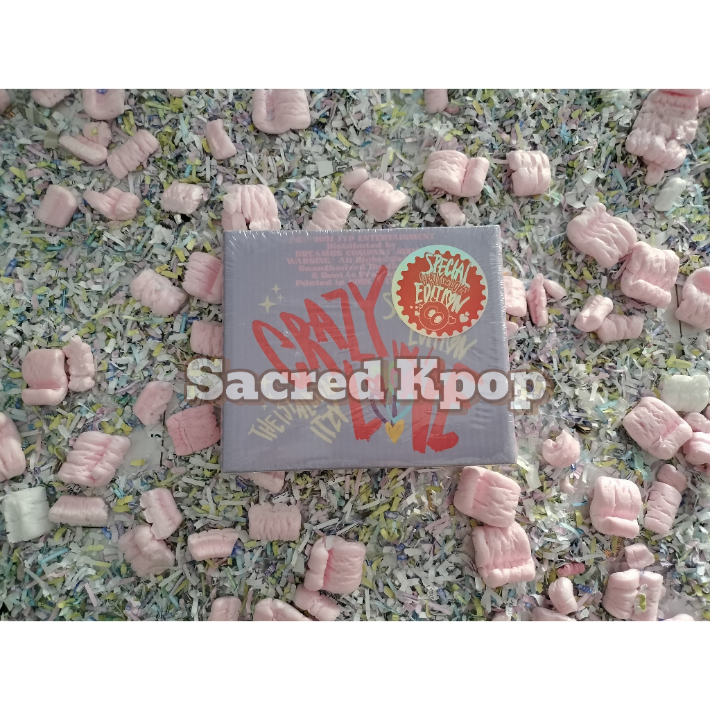 ITZY Crazy In Love Special Edition [Jewel Case Ver.] Official Album SEALED