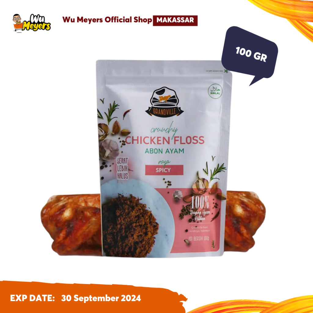 

Grandville Abon Ayam Spicy 100gr - WuMeyers Makassar