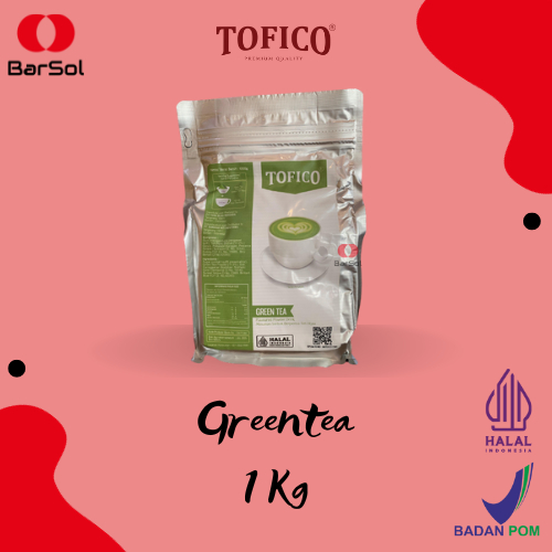 

Tofico Powder Green Tea 1 Kg - Barsol Indonesia