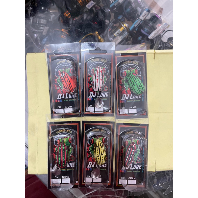 Soft Frog/Kodok DJ LURE 6gr model semangka uk 3.7cm