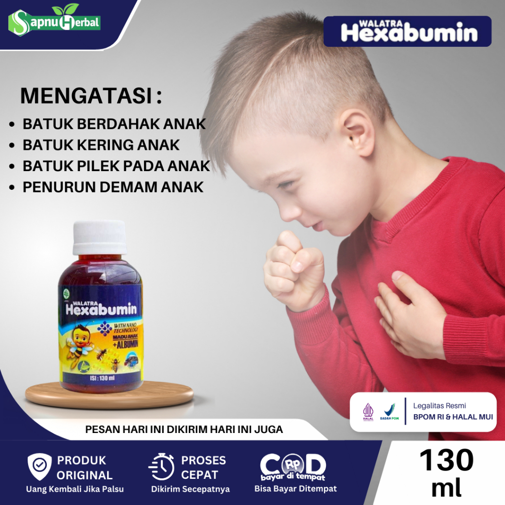 Obat Batuk Berdahak Anak, Batuk Anak Batuk Berdarah, Obat Batuk Pilek Anak, Madu Herbal Batuk Berdah