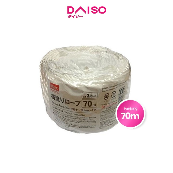 

Daiso packing rope 70m-3.5mm